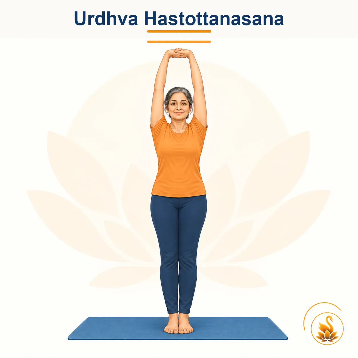 Urdhva Hastottanasana - Upward Hand Stretch yoga asana