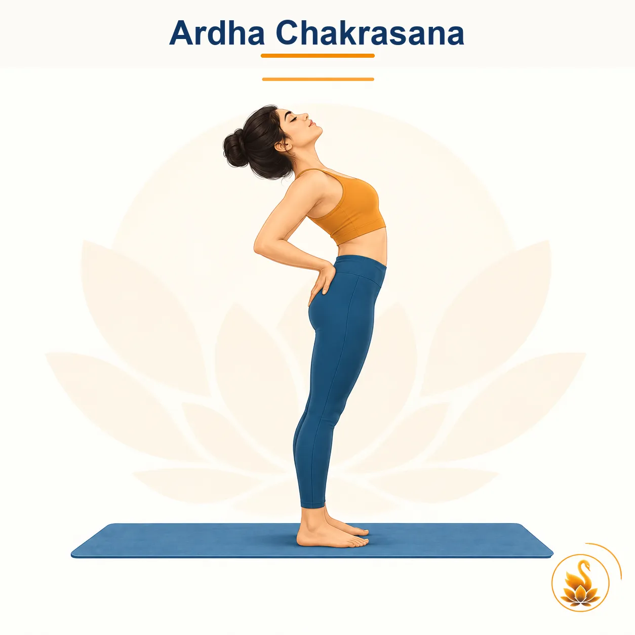 Ardha Chakrasana - Standing Half Wheel yoga asana