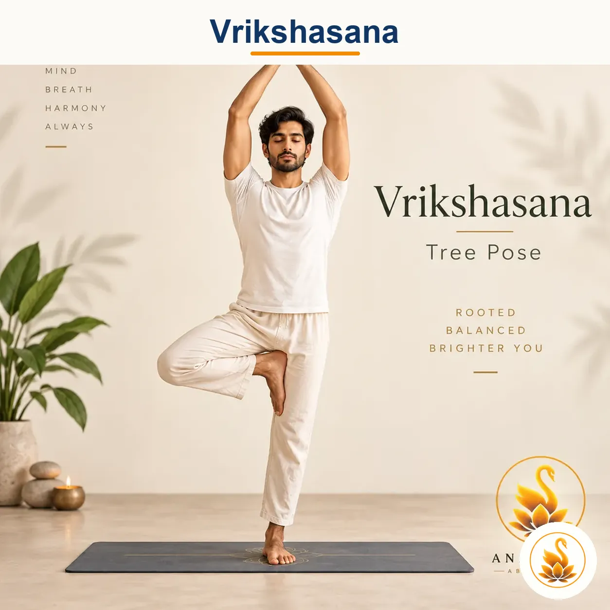Vrikshasana - Tree Pose yoga asana