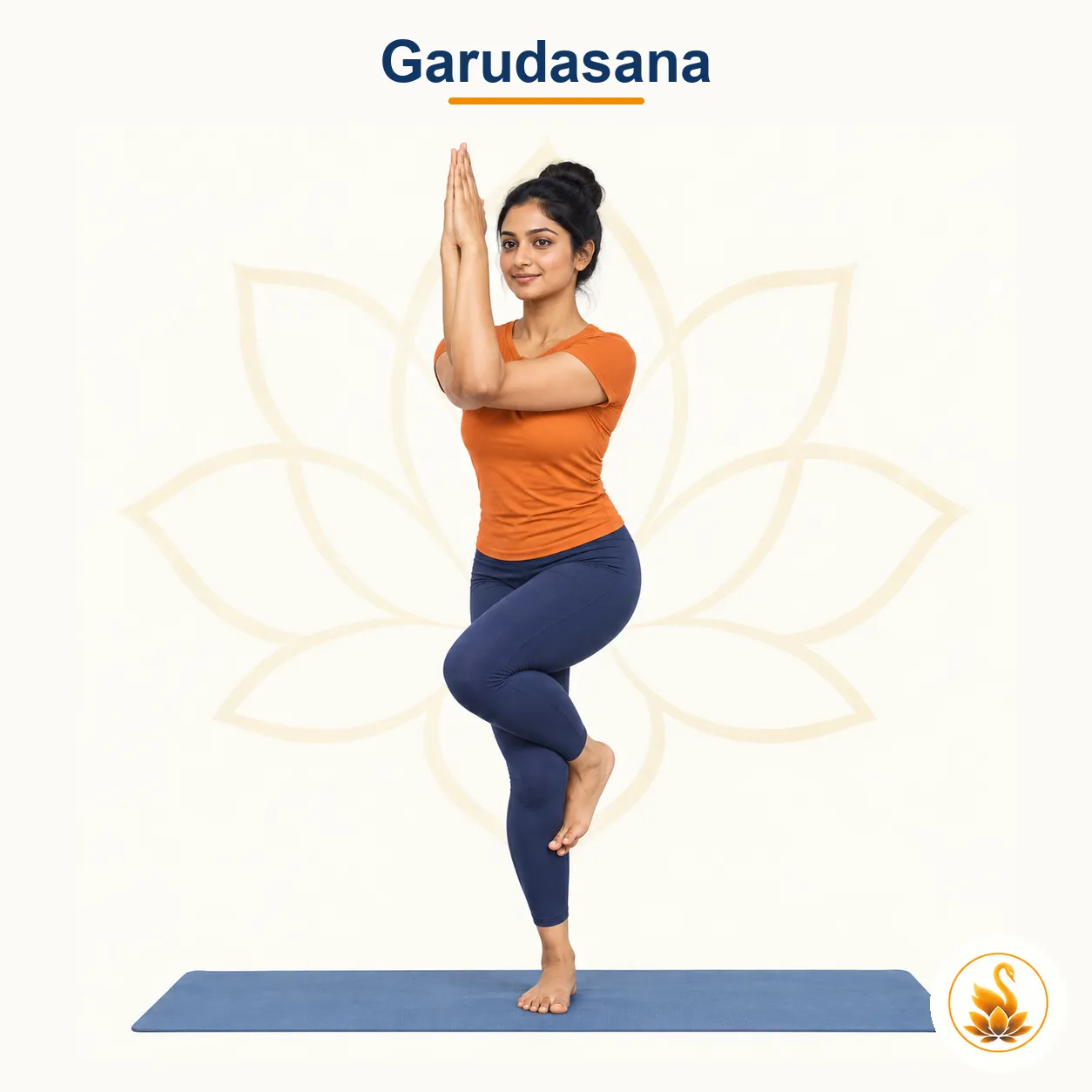 Garudasana - Eagle Pose yoga asana