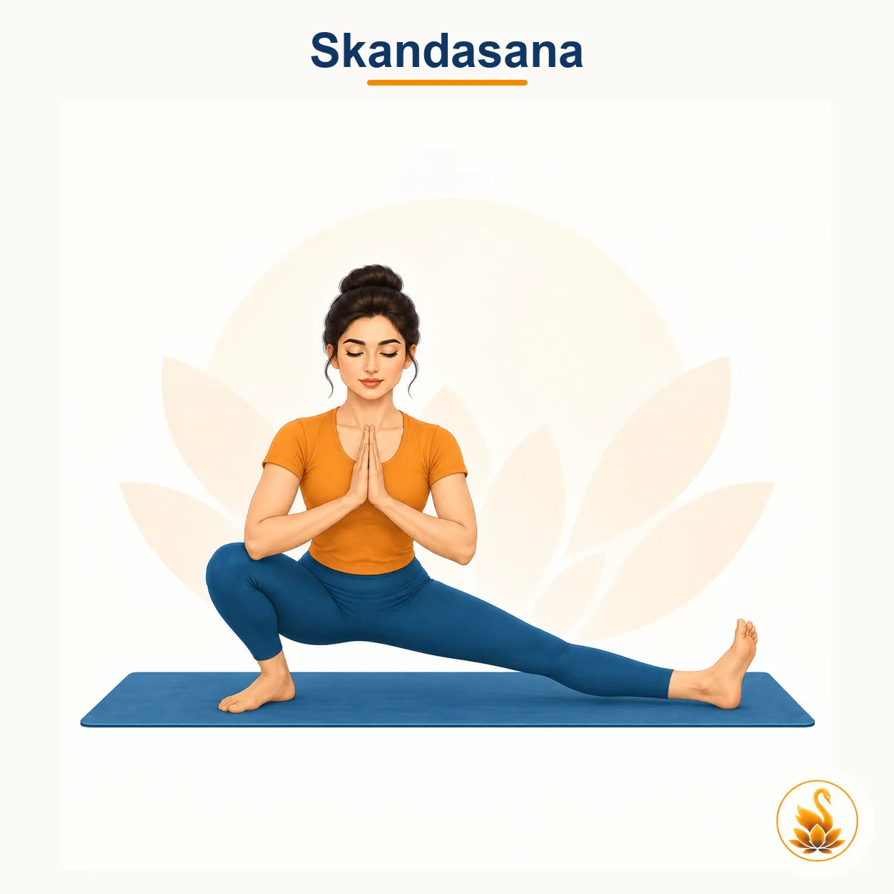 Skandasana - Side Lunge yoga asana