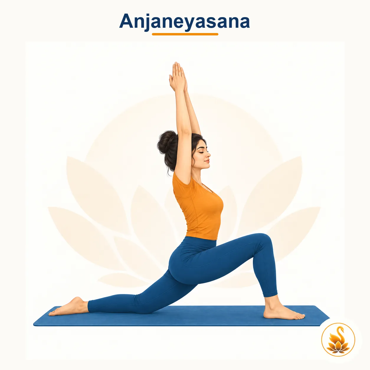 Anjaneyasana - Low Lunge yoga asana