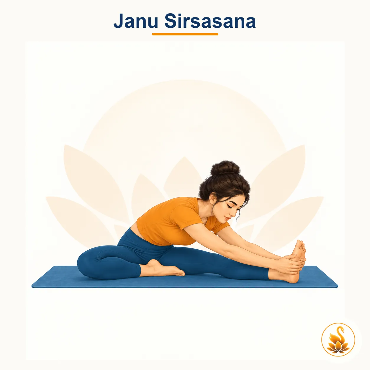 Janu Sirsasana - Head-to-Knee Pose yoga asana