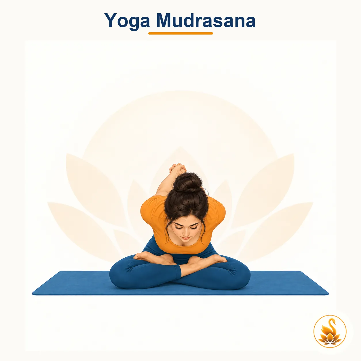 Yoga Mudrasana - Psychic Union Pose yoga asana