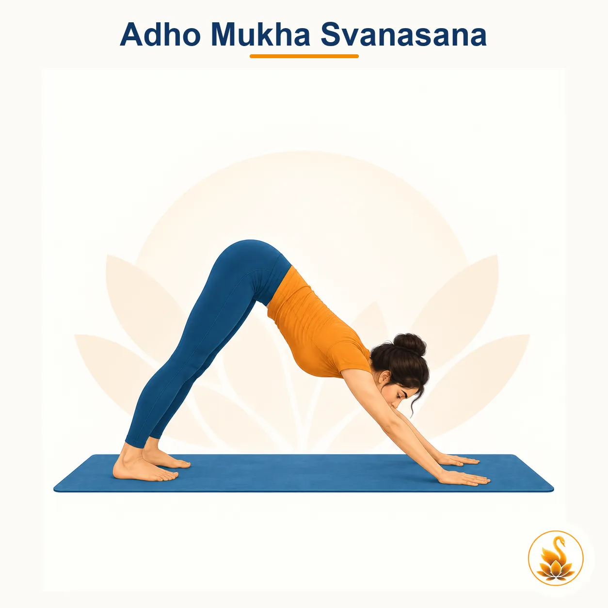 Adho Mukha Svanasana - Downward-Facing Dog yoga asana