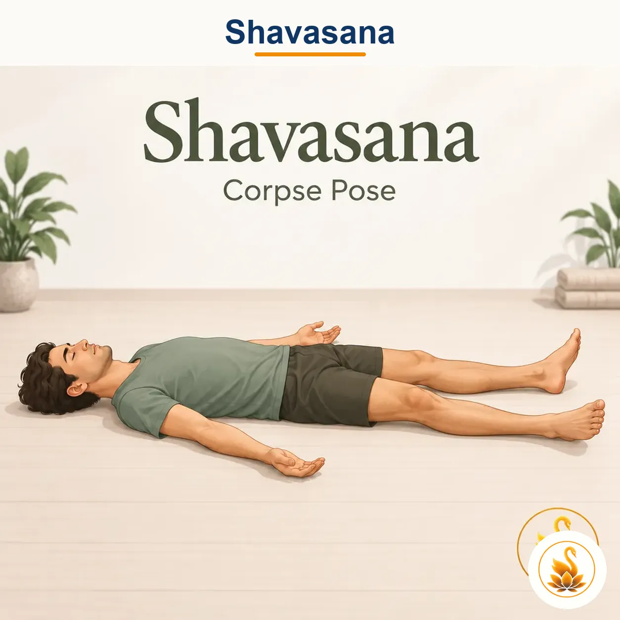 Shavasana - Corpse Pose yoga asana