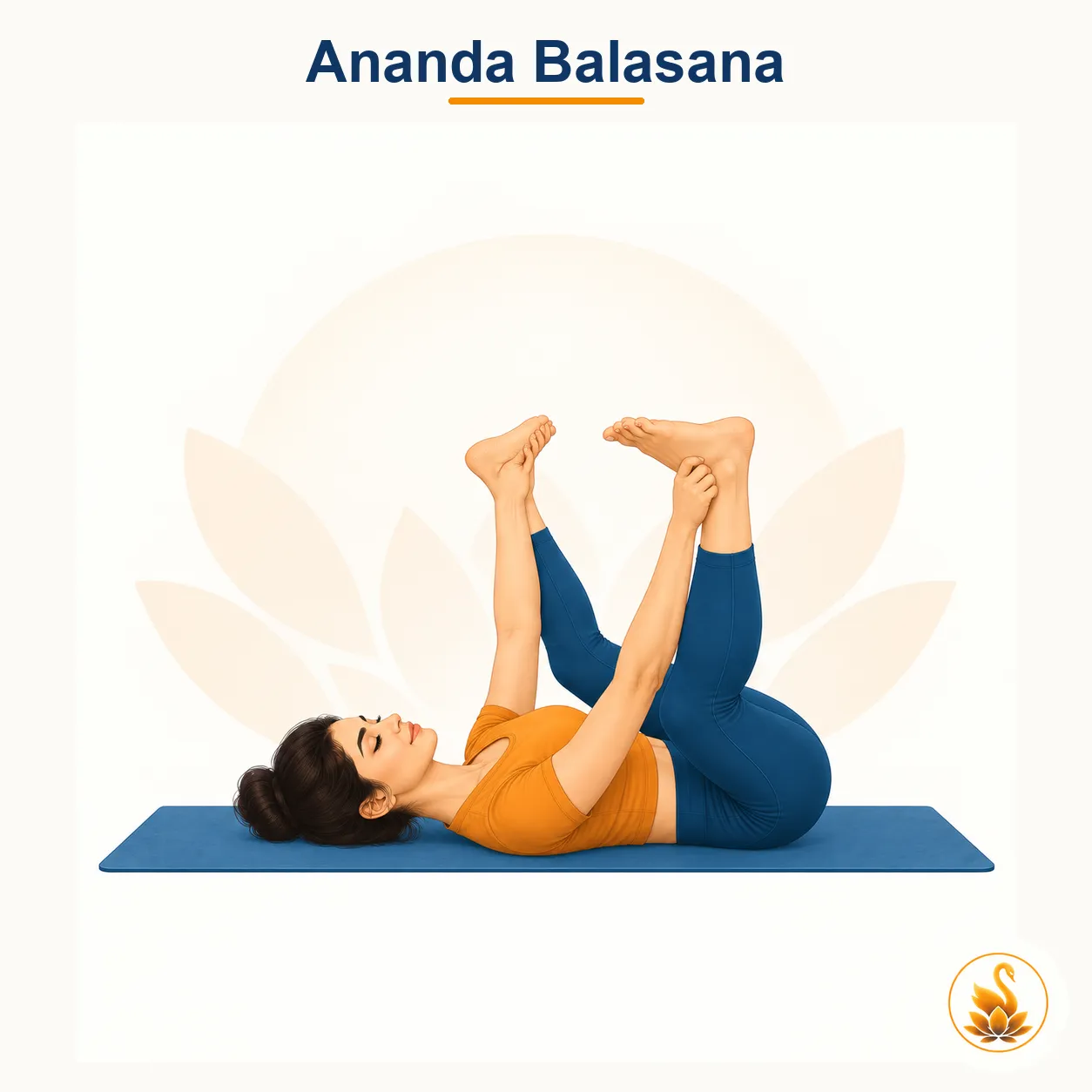 Ananda Balasana - Happy Baby Pose yoga asana
