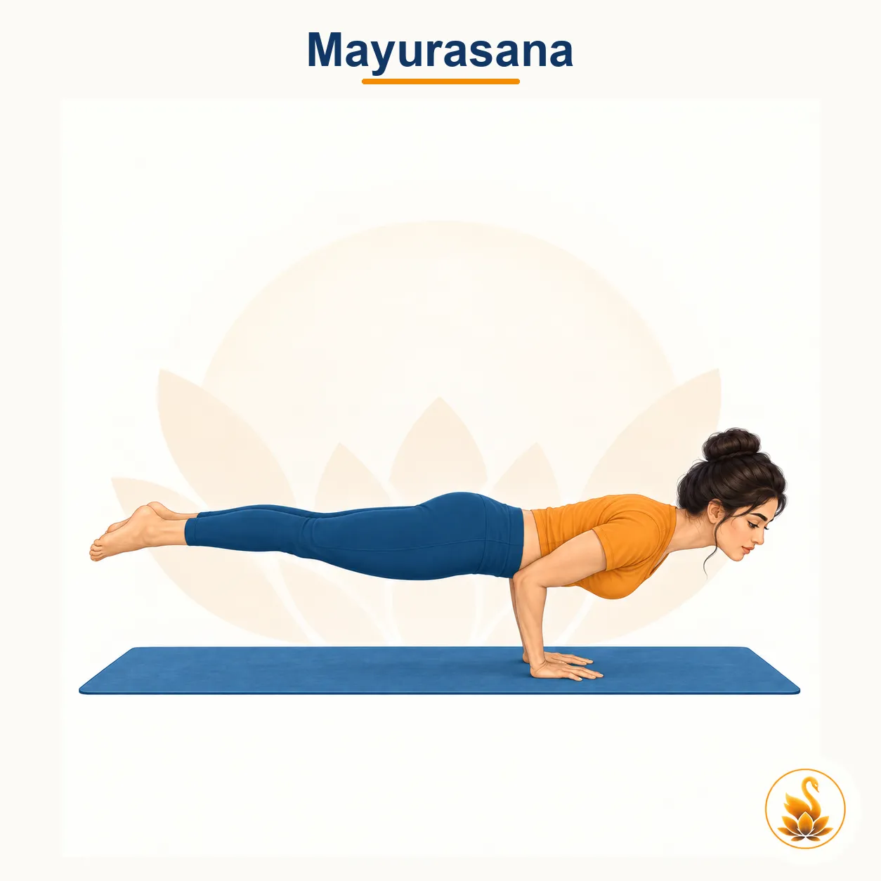 Mayurasana - Peacock Pose yoga asana